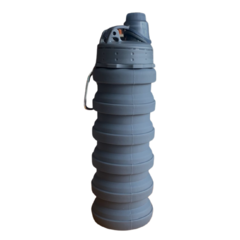 Garrafa de Silicone Retrátil Reutilizável com Bico 500 ml/12