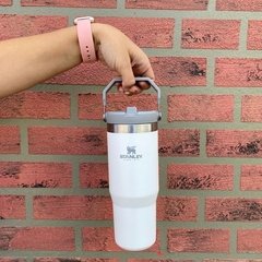 Copo Garrafa Stanley Tumbler Flip Polar c/ Canudo 887 ml/7