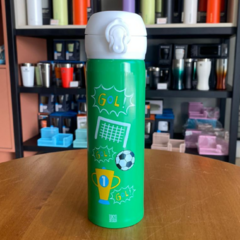 Garrafinha Térmica Infantil Escolar 400 ml Menino/15
