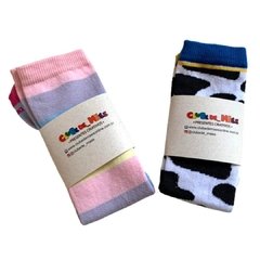 Meia 3/4 Adulto e Infantil menina Modinha kit 2 pares Clube de Mães/3