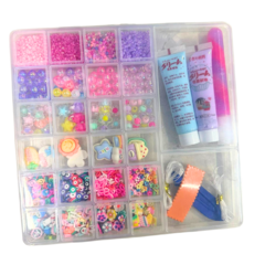 Kit Miçanga Maleta Completa Infantil Pulseira Colar Meninas/4