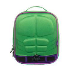 Mochila Escolar com Rodinhas Lancheira Estojo Heróis Menino/3