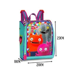 Kit Mochila de Rodinha com Lancheira Termica Ugly Dolls Rosa/3