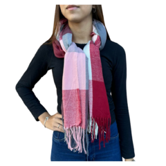 Lenço Cachecol Echarpe Longo Xadrez Inverno Feminino/8