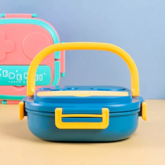 Pote Térmico Lancheira Infantil com Divisória e Talher/6