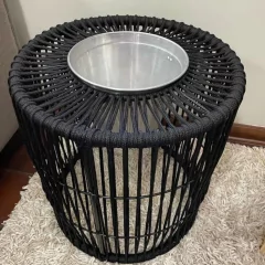 Mesa Balde de Gelo Corda Náutica Slim