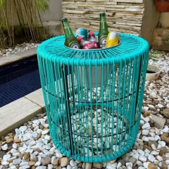 Mesinha Balde de Gelo Para Bebidas Área Externa ou Interna/13