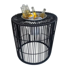 Mesinha Balde de Gelo Para Bebidas Área Externa ou Interna/2