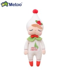 Ursinho de Pelúcia Boneca Angela Metoo Grande Decoração de Natal/3