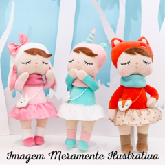 Boneca Metoo Unicórnio De Pelúcia Bailarina 33 cm p/ Presente/2