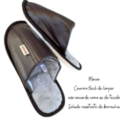 Pantufa Chinelo de Quarto Adulto Masculino Macia Inverno/8