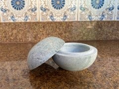 Saleiro Porta Tempero De Pedra Sabão 8 Cm Maior Durabilidade/3
