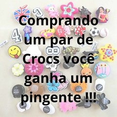 Crocs Adulto e Infantil Rosa Lemonade 35 ao 39/9