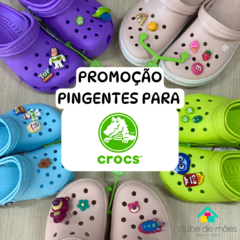 Pingente para Crocs Promoção Cartela 10 Bottons Jibbtz/1
