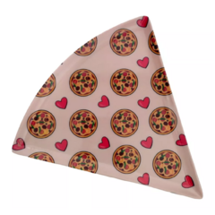 Prato para Pizza de Melanina + Cortador Aço Inox 4 Unidades/3