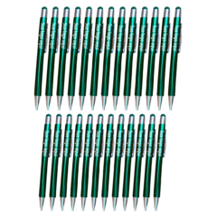 Caneta Personlizada com Nome e Logo Gravado a Laser 25 Un/2