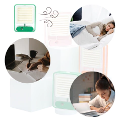 Mini Ar Condicionado Portátil Nebulizador Umidificador Ar/12