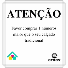 Crocs Sandália Feminina Verde Água/4