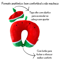 Almofada Travesseiro de Pescoço Infantil com Tapa Olho/9