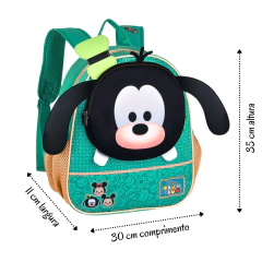 Mochila Infantil Escolar De Costas Pateta Pré Escola Creche/3