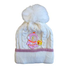 Touca Infantil com Forro Macio 2 a 5 anos Pompom/8