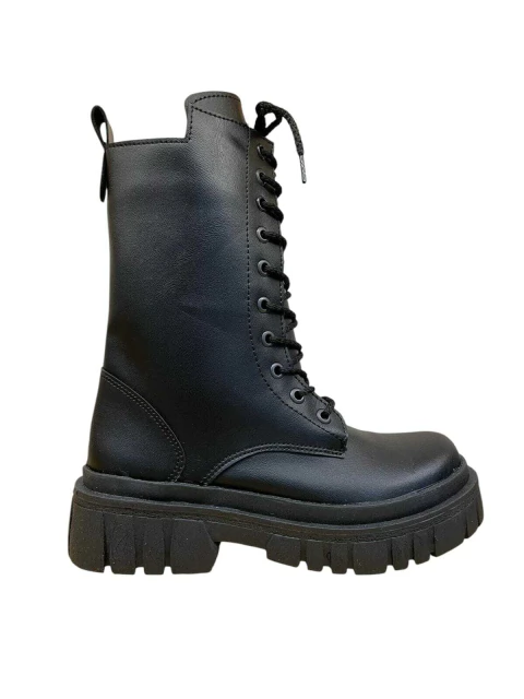 BORCEGO ACORDONADO CON CIERRE,CAÑA ALTA- IS120.NG