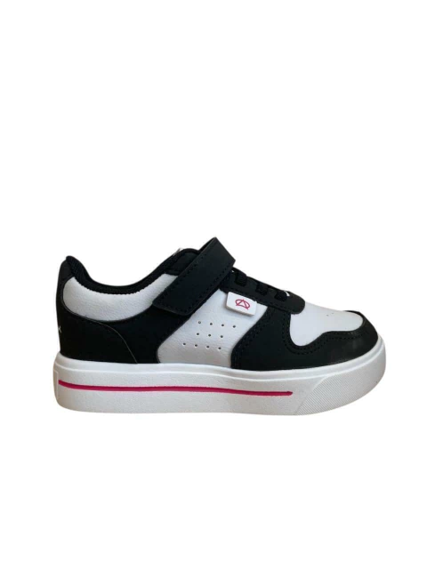 ZAPATILLA ATHIX LOW KAI KIDS BLANCO-NGRO-FUCSIA/ ATLOWKAI.BLNG