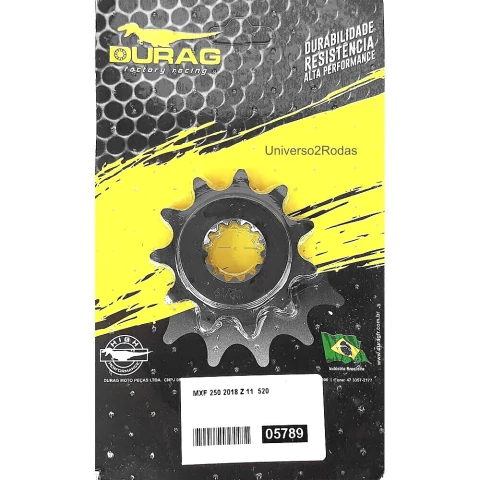 Pinhão 11 520 MXF 250 4T 2018 em diante - Durag