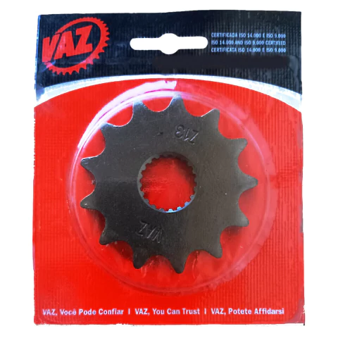 Pinhão 13 Yamaha WR 250F 00/24, YZ 125T 05/24, YZ 250F 01/24, Gas Gas EC 250 F 4T 11-15, EC 300 / 450 F 4T 12-15 - VAZ