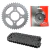 Kit Transmissão Relação 42/16 Suzuki Intruder 125, YES 125, GN 125, alta Performance - VAZ / MAXX