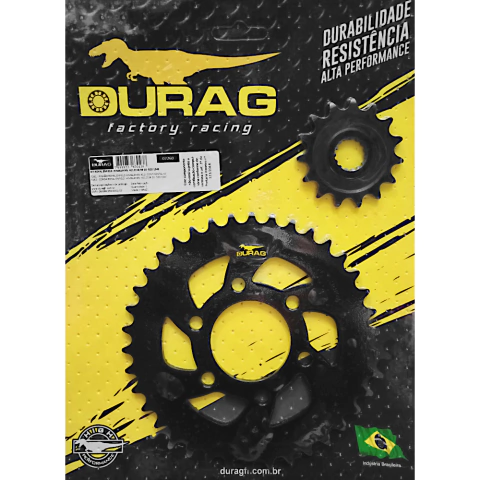 Kit Coroa e Pinhão 38/15 P 520, Royal Enfield Himalayan 411, Scram 411 - Durag