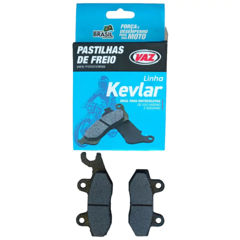 Pastilha Freio Dianteiro Kevlar, Sundown WEB EVO 100 06-11 - VAZ