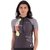 Camiseta Jersey Authen Authentic Run Zíper Floss Estampa leaves