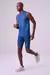 Bermuda Authen Signature Samba 2 Bolsos 9" Azul Marinho Masculino - loja online