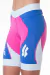 Bermuda Flets Triathlon Az/Ro/Br Feminina - Tryrun