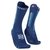 Meia de Compressão Compressport Bike V4.0 Cano Médio Azul