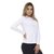 Camiseta Just Fit UV Protection M/L Raglan Feminina Branca