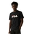 Camiseta Fila Regular Letter Premium IV Casual Preto Masculino na internet