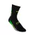 Meia de Ciclismo Powersox Cano Médio Preto/Verde