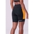 Bermuda Authen Grit Bossa 18 Cm Preto/Laranja Alto Verão 2025 - comprar online