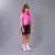 Macaquinho Triathlon Woom C/ Manga 140 Solaris II Rosa Feminino - Tryrun