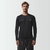 Camiseta Olympikus Essential Manga Longa Preto Masculina