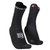 Meia de Compressão Compressport Trilha V4.0 Cano Médio Preto