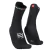 Meia de Compressão Compressport Trilha V4.0 Cano Médio Preto