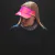 Viseira Hupi para Corrida Tie-Dye Rosa/Roxo - Tryrun