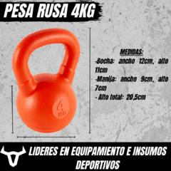 Par de pesas rusas 4kg en internet