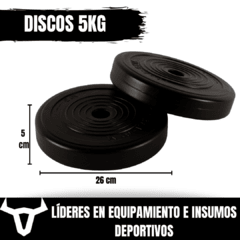 Kit 40kg sin agarre - comprar online