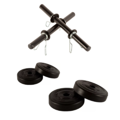 Kit mancuernas 30kg totales - comprar online