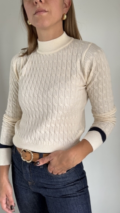 Sweater Ankara ( off white)