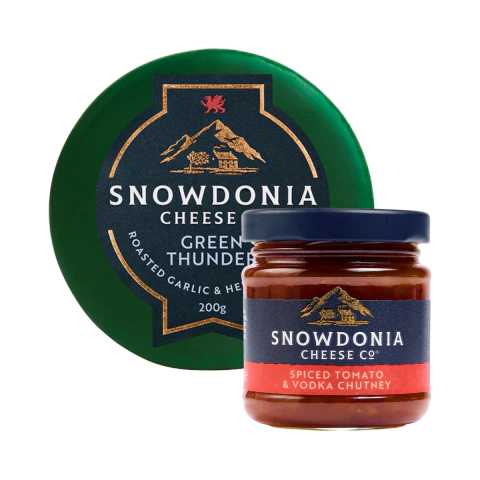 chutney tomate con queso green snowdonia
